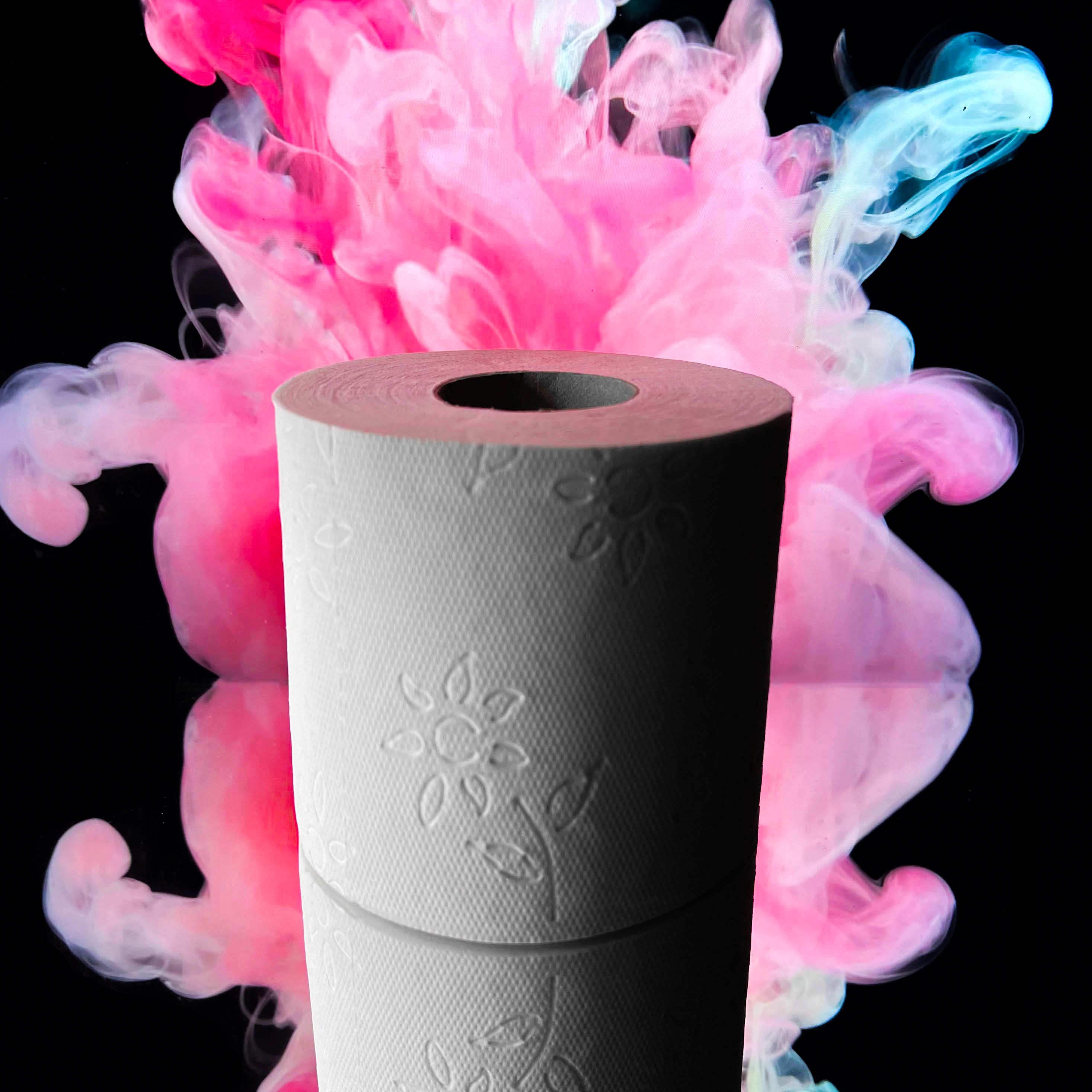 56 Rollen, ROOSA® Toilettenpapier, XXL Supersoft, 250 Blatt, Weiss